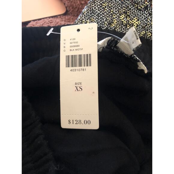 Anthropologie Harlyn NWT Sequin Stretch Waist Mini Skirt Drawstring Size XS - Picture 4 of 11